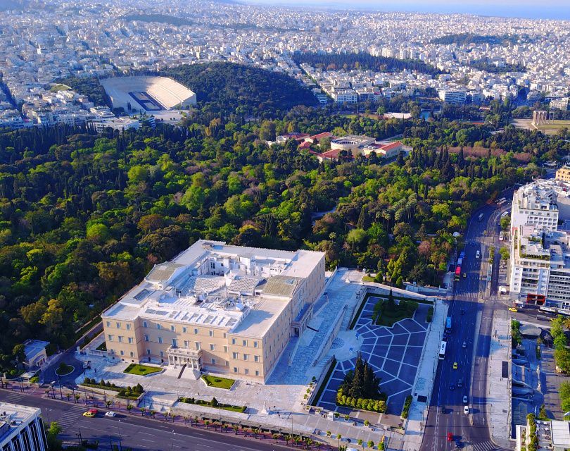 Σύνταγμα, Εθνικός Κήπος και Παναθηναϊκό Στάδιο